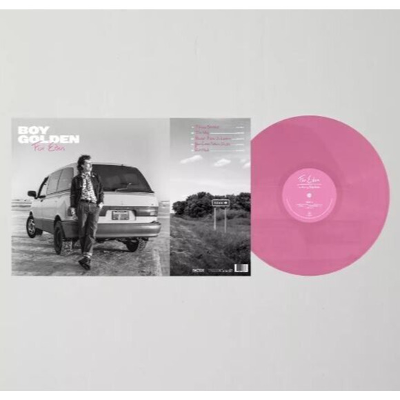 2024 Release Boy Golden For Eden Limited Pink LP 12" Vinyl Record New Sealed - Picture 1 of 2